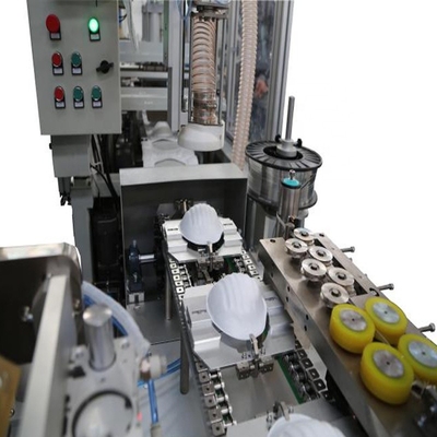 N95 380V Cupped Face Mask Machine Respirator Manufacturing Plant