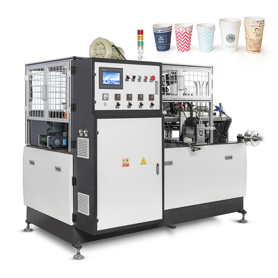 High Speed Paper Cup Forming Machine 75-85pcs/Min Heat Knurling Bottom